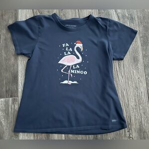 Life is Good Flamingo T-Shirt